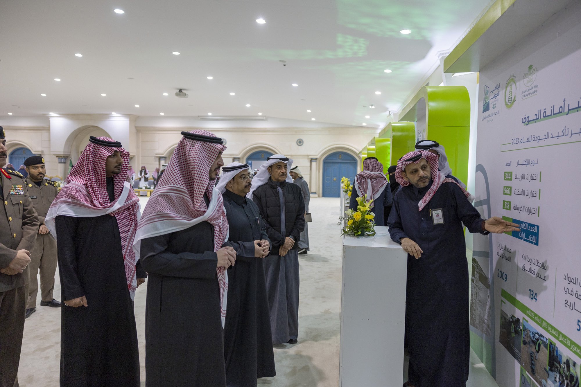 أمير الجوف يستعرض منجزات القطاع البلدي بالمنطقة، ويؤكّد المضيّ قُدُماً في مشاريع التطوير وفق مستهدفات رؤية ٢٠٣٠