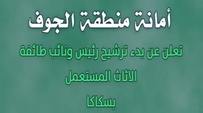 الترشح لمنصب رئيس ونائب طائفة الاثاث المستعمل