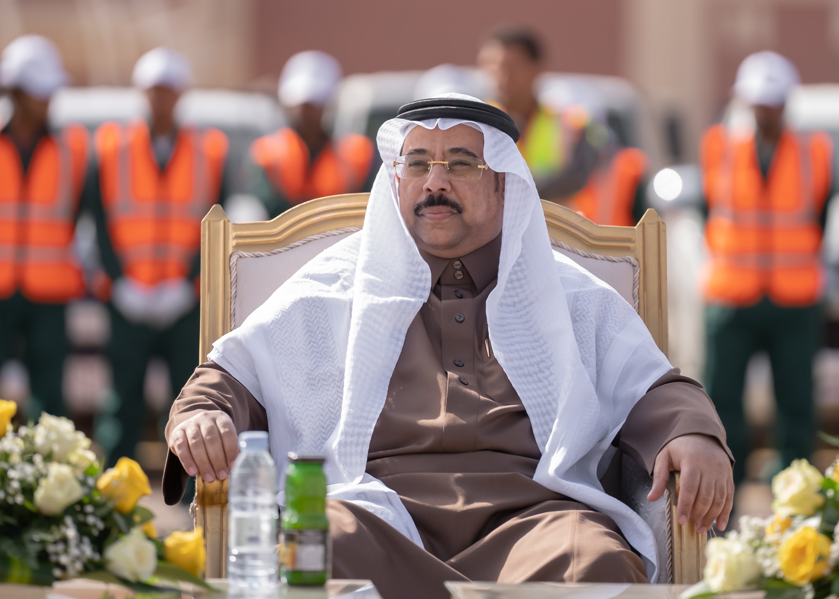 دشن أمين منطقة الجوف م. عاطف الشرعان مشروع صيانة وتأهيل المتنزهات والمسطحات الخضراء 