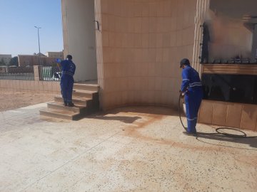 تعاون  أمانة منطقة الجوف مع فرع وزارة الشؤون الإسلامية بالمنطقة في تهيئة المساجد لصلاة العيد