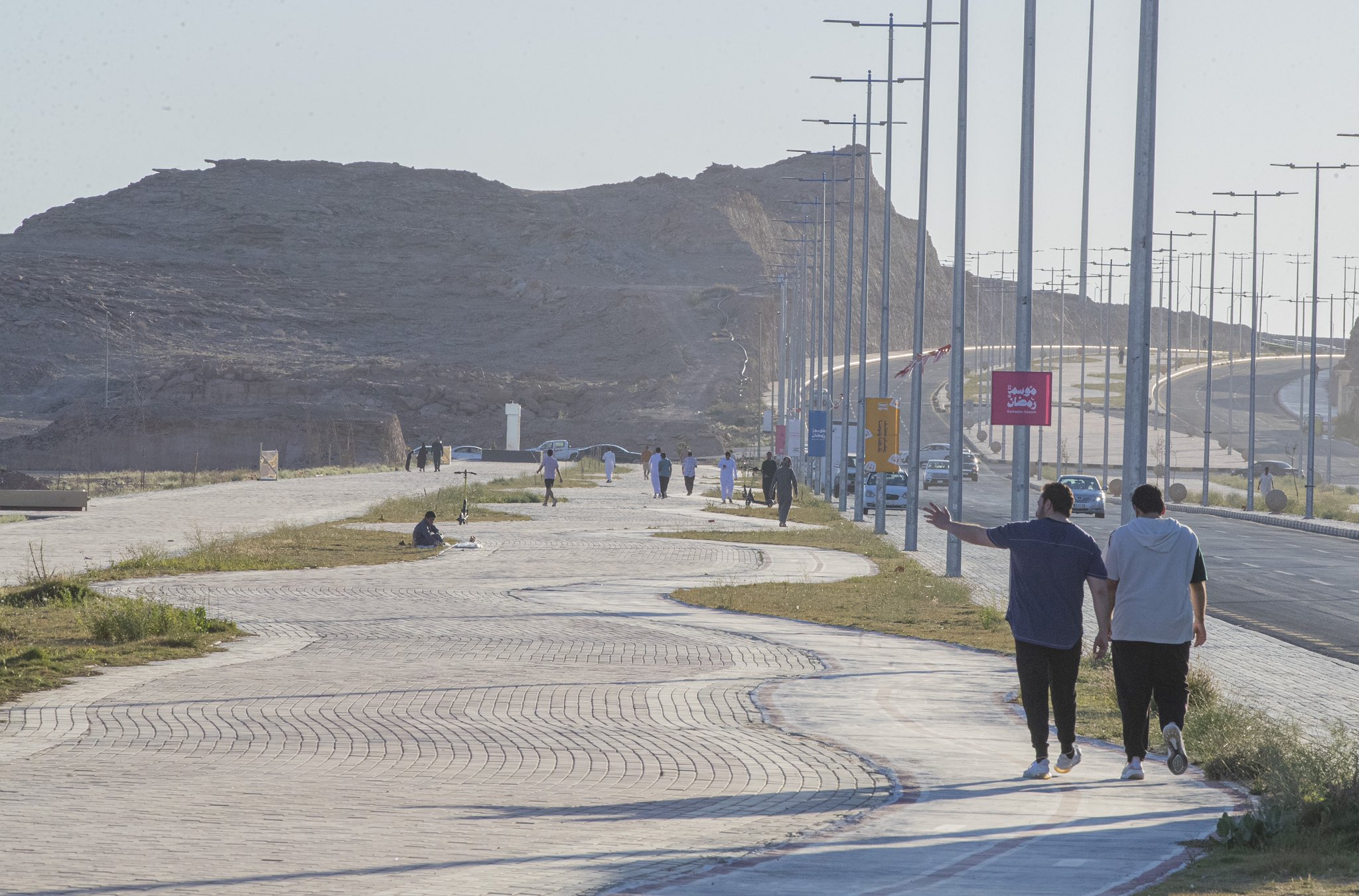 34 ممشى يستقطب محبي الرياضة وركوب الدراجات الهوائية بمنطقة الجوف ومحافظاتها