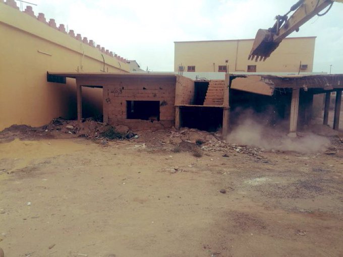 أمانة الجوف تزيل 107 من المباني الآيلة للسقوط بمحافظة القريات
