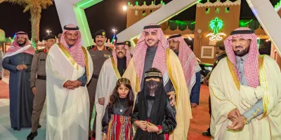 سمو الأمير فيصل بن نواف يدشّن مهرجان التمور بالجوف" في نسخته التاسعة 