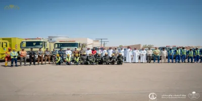 فرضية ميدانية تحاكي حدوث تصدعات أرضية وانهيار جزئي
