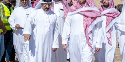 سمو أمير منطقة الجوف يتفقّد مشروع تطوير المنطقة المحيطة بقلعة زعبل التراثية بمدينة سكاكا