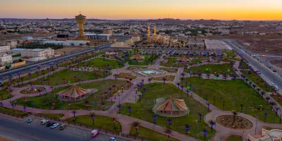 حدائق ومتنزهات منطقة الجوف تجذب الزوار بمزاياها المتنوعة مع اعتدال الأجواء وحلول الإجازة