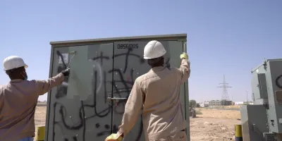 أمانة الجوف تواصل حملاتها الميدانية وتعالج مظاهر التشوه البصري في 17 موقعاً جنوب سكاكا