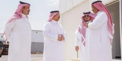 أمين منطقة الجوف يتفقد سير العمل في المشاريع الاستثمارية النوعية بسكاكا
