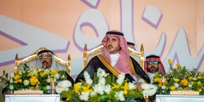  سمو أمير منطقة الجوف يرعى احتفال أهالي المنطقة بمناسبة عيد الفطر المبارك