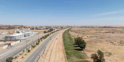 أمانة الجوف تبدأ تنفيذ مشروع تحسين وتجميل المدخل الجنوبي لمدينة سكاكا