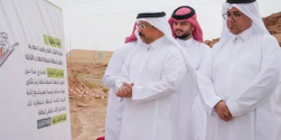 امين منطقة الجوف يتابع تنفيذ خمسة مشاريع في سكاكا