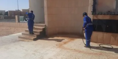 تعاون  أمانة منطقة الجوف مع فرع وزارة الشؤون الإسلامية بالمنطقة في تهيئة المساجد لصلاة العيد