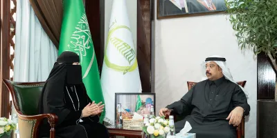  "أمين الجوف" يناقش سبل التعاون مع جمعية "مغازل السدو" لخدمة المنتجين والمنطقة